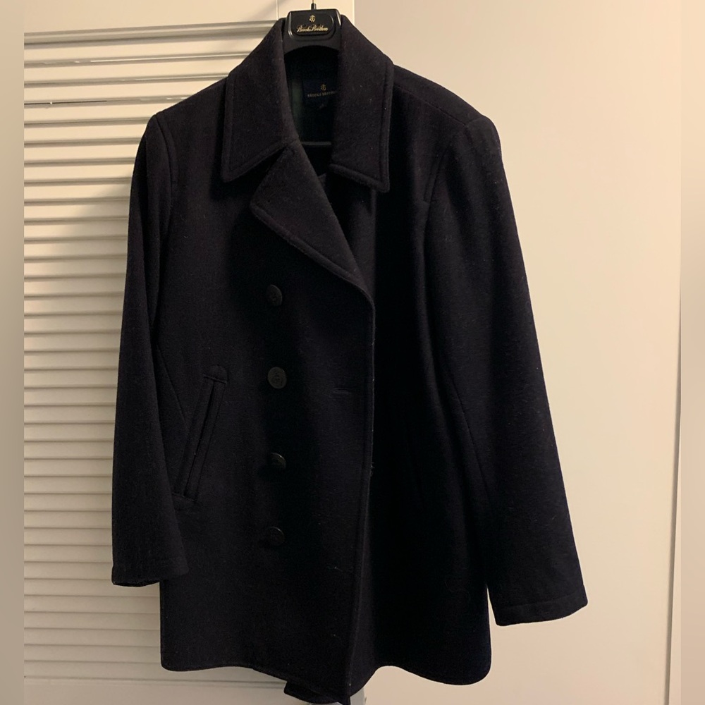 Brooks Brothers Mens Peacoat